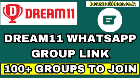 dream11 whatsapp group|More.